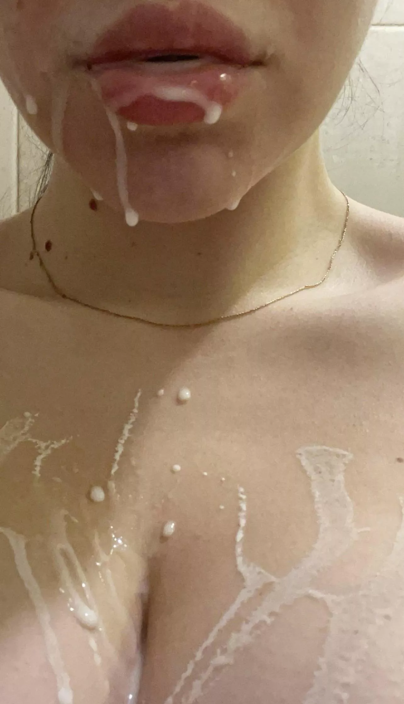 Wasian girls look so fcking good covered in an alpha man’s cum… posted by youngvixxen