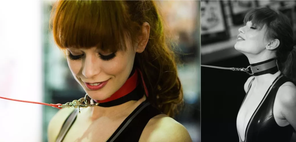 When a slave LOVES her collar and status in life... Euphoria. by MonoGlover