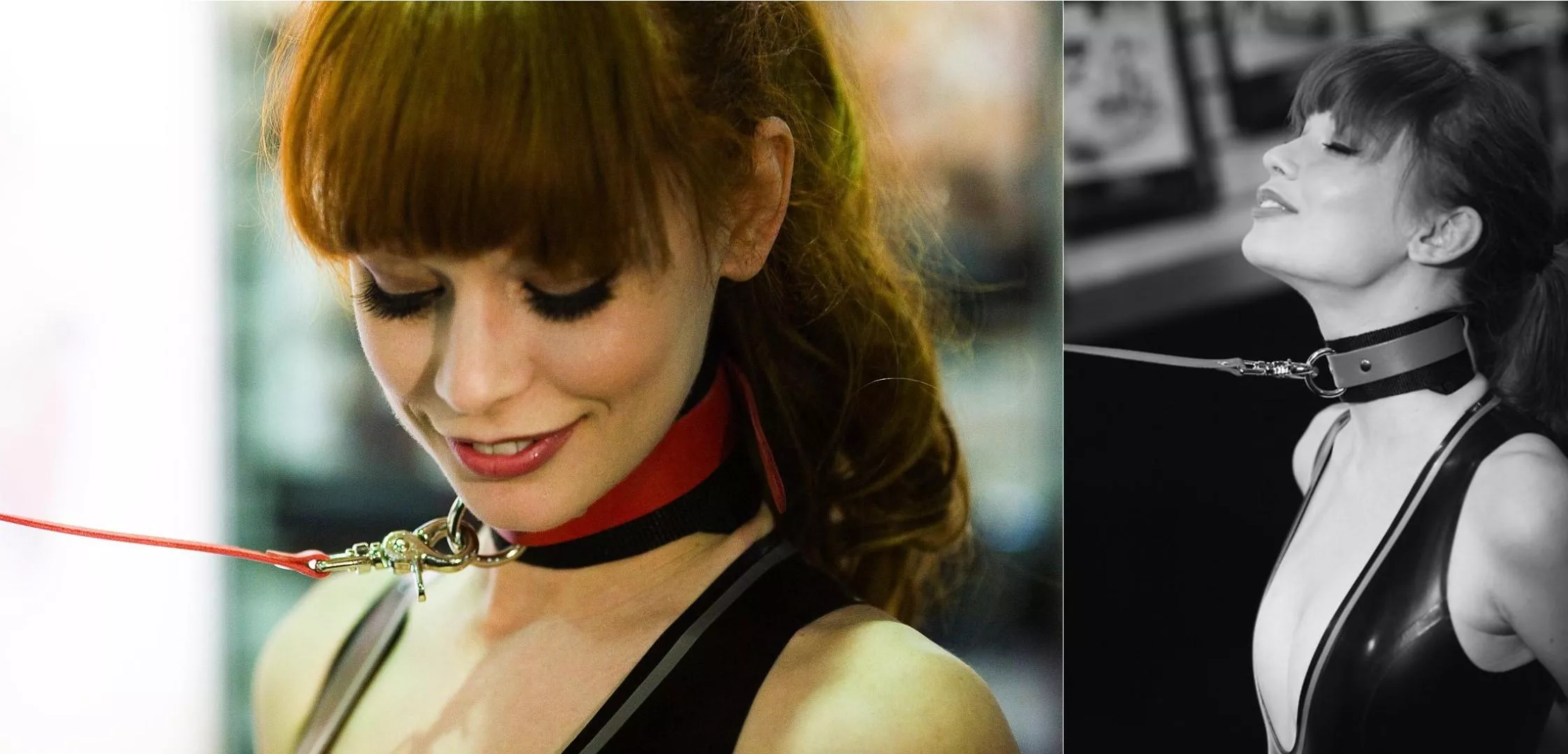 When a slave LOVES her collar and status in life... Euphoria. posted by MonoGlover