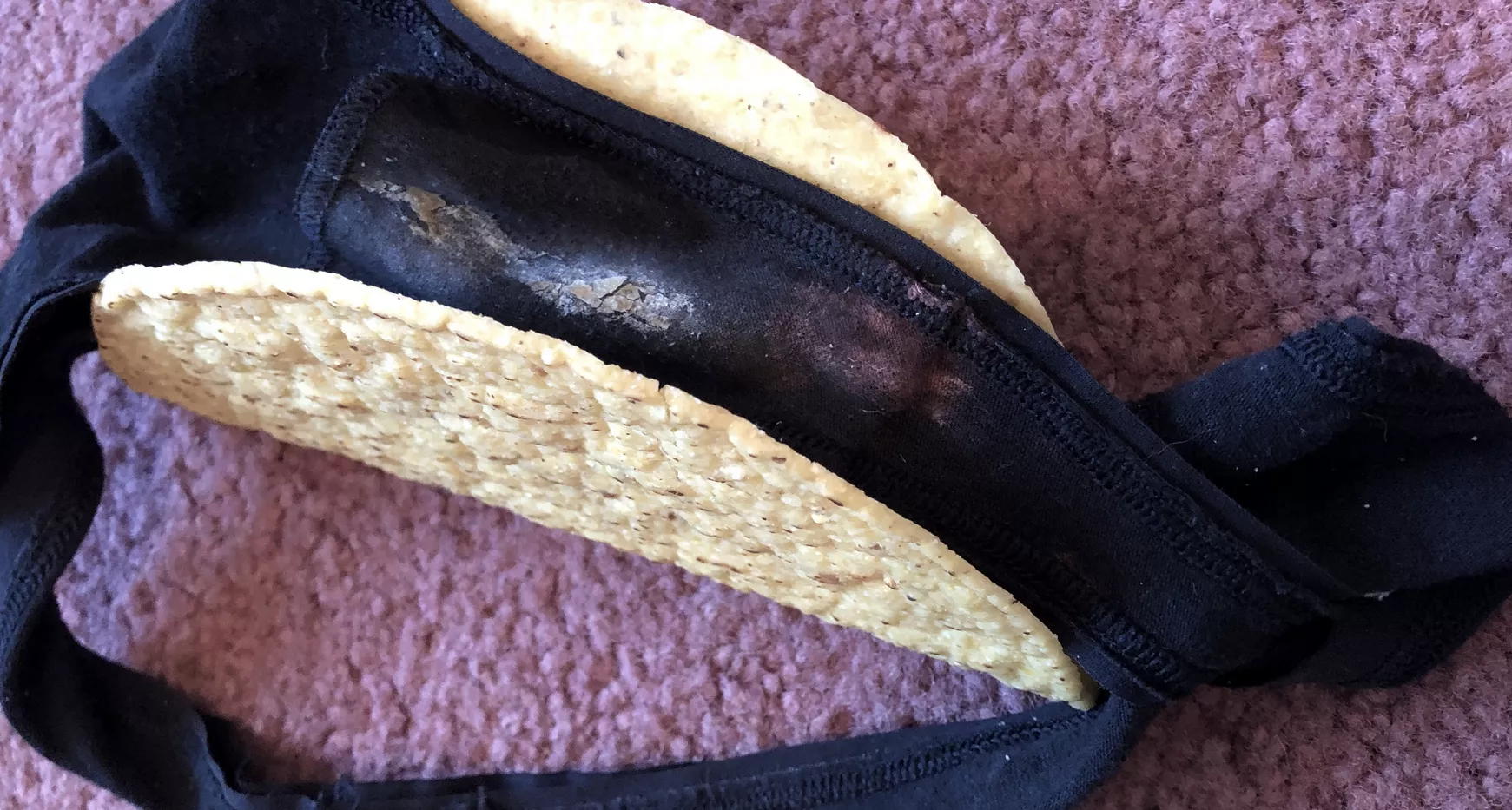 Wife's older pussy bleached work thong..Y or N would you eat her taco? : )~ (i) posted by WornPantyConnoisseur