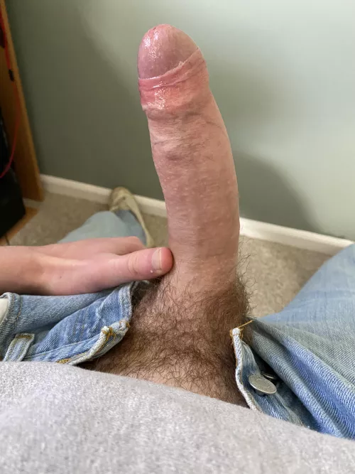 Would you believe it that my precum is delicious? by shy_and_hung