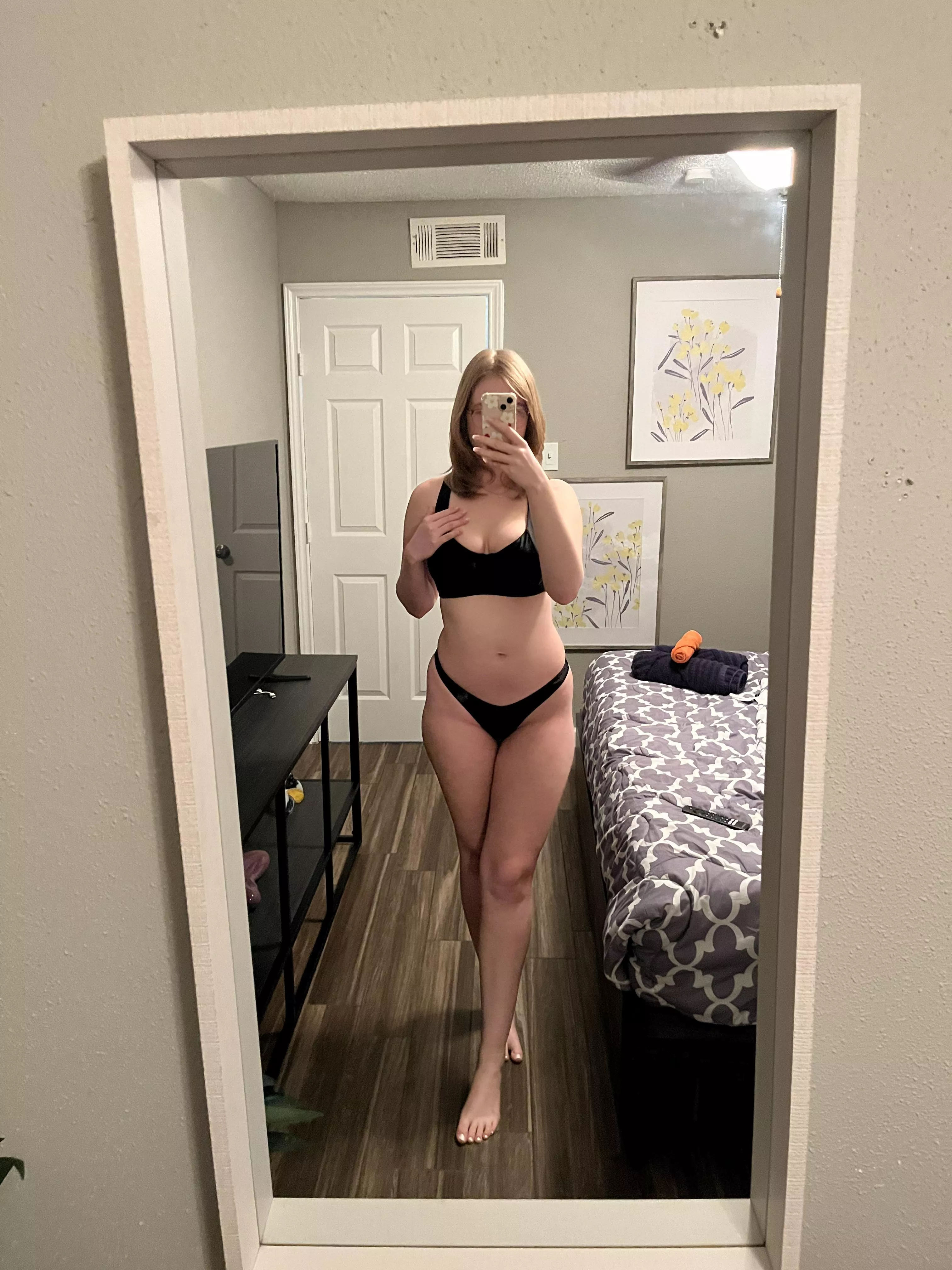 Would you come swim with me? 🖤 posted by Moist-Presentation33