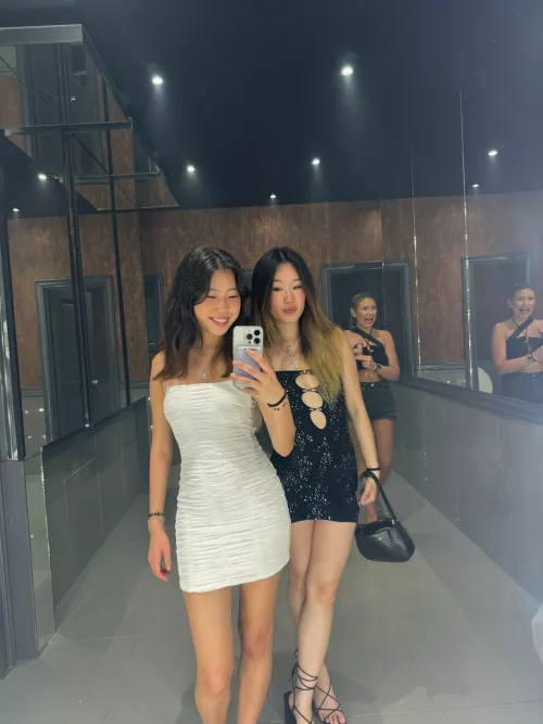 Beautifull asians in tight dresses, what else? by Tough_Trainer1768