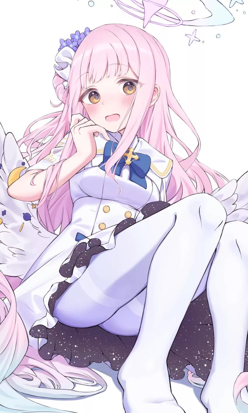 Cute and sexy angel waifu posted by reversedturnover