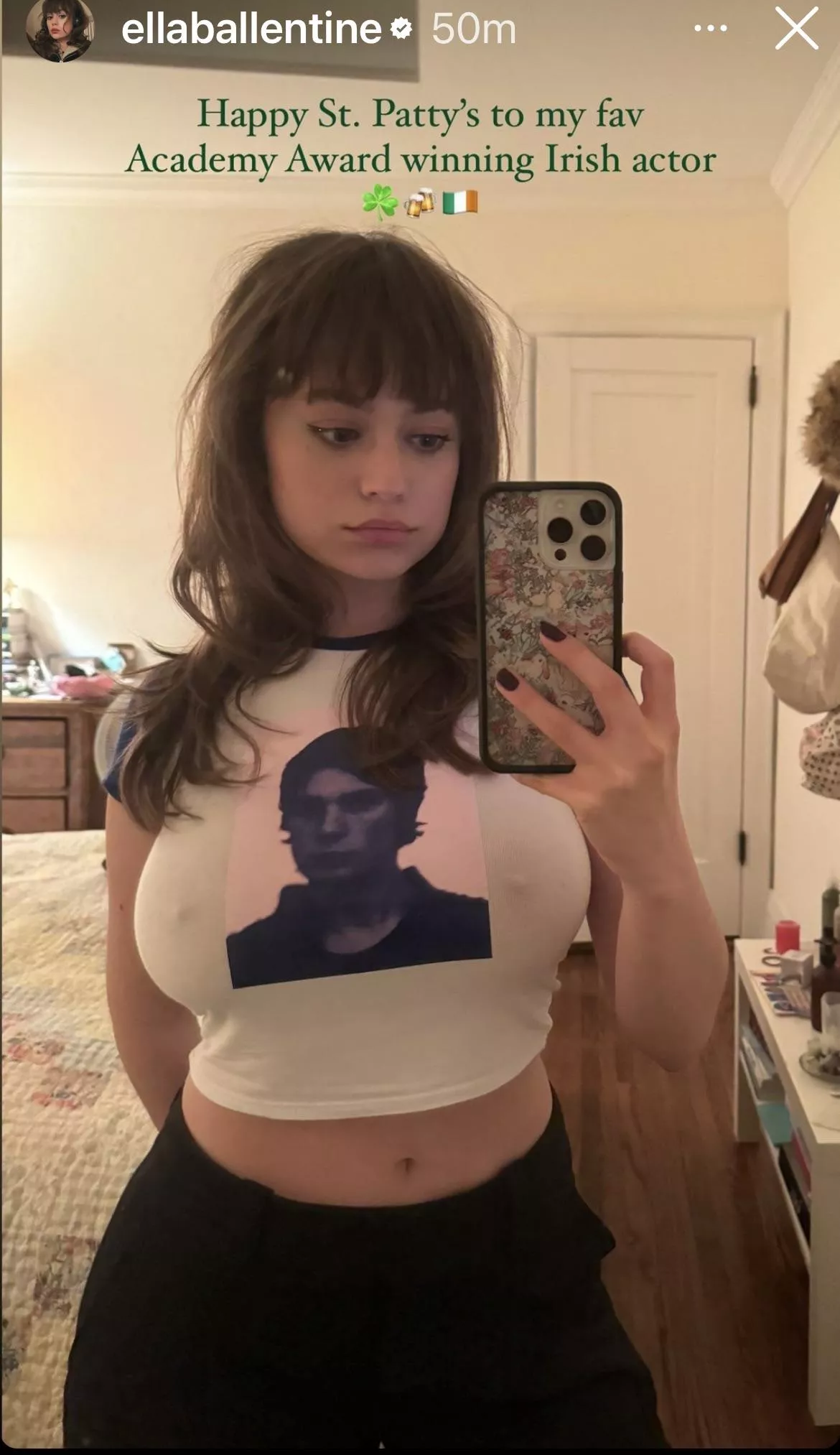 Ella Ballentine posted by Middle_Chain_544