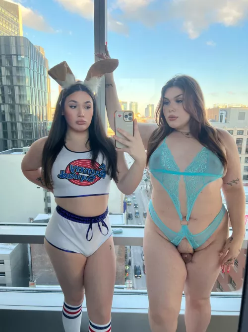 if we were with you would you let us tag team? 😫 by natt1ethebadd1e