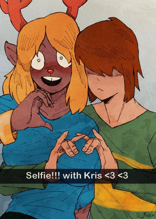[Kris/Noelle] Selfie (drobin) by Comfortable-Fox343