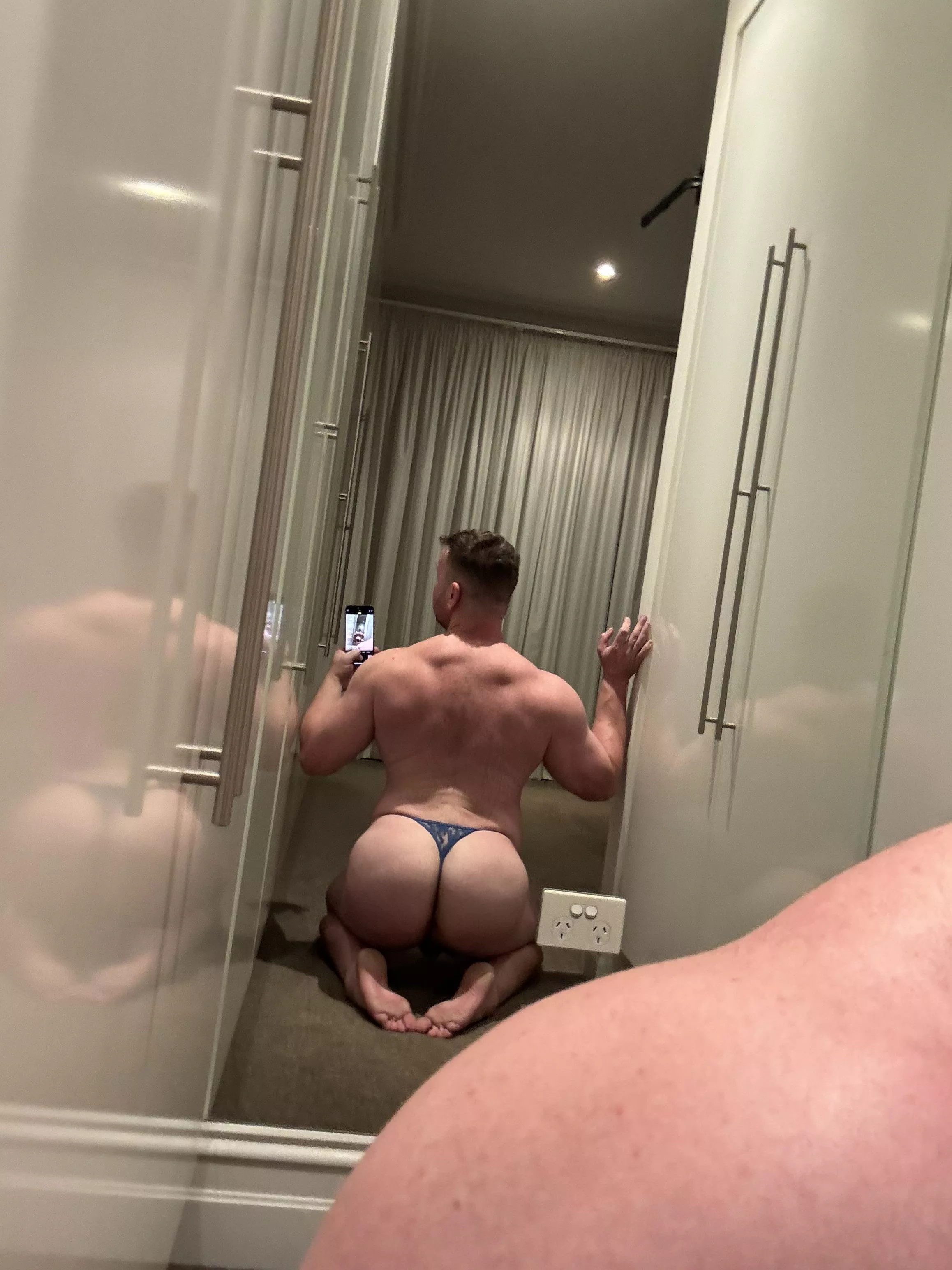 Love the way this feels on me 🍑 posted by Ausbuff84