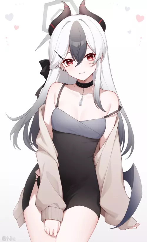 Lovely angel waifu by reversedturnover