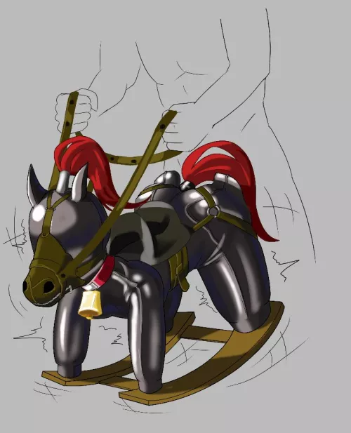 Pony toy ride by __Misery___