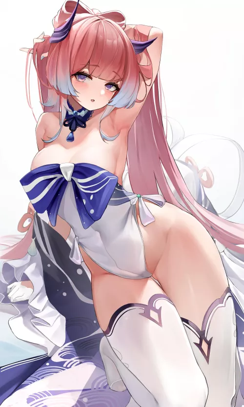 Sangonomiya Kokomi (Basaka_R) [Genshin Impact] by TheRoySez