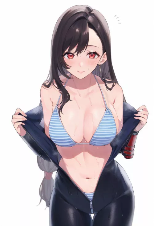 Tifa Lockhart [FFVII] by CheetahSperm18