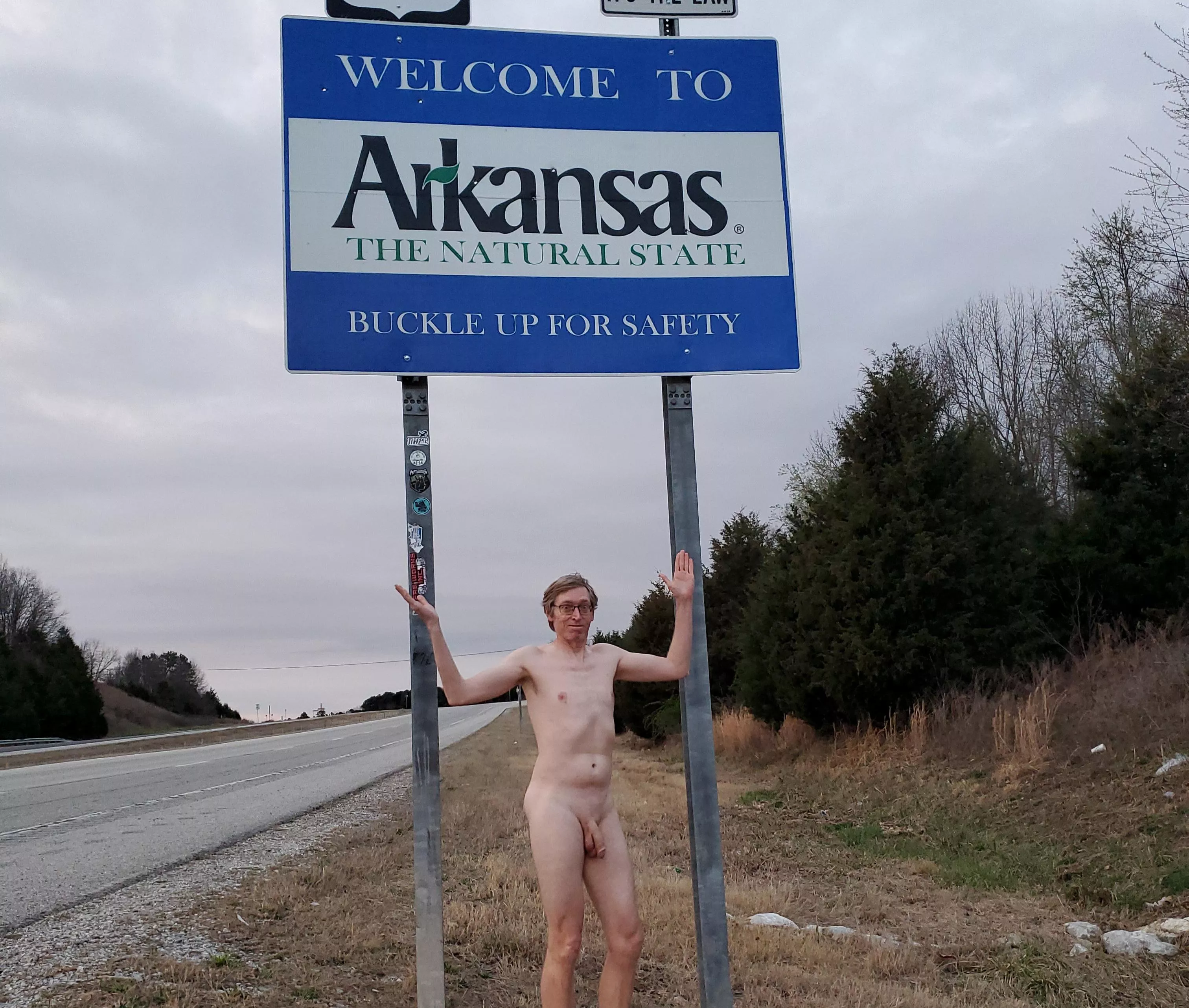 Visiting the Natural State in my natural state! posted by Furious_Marmot