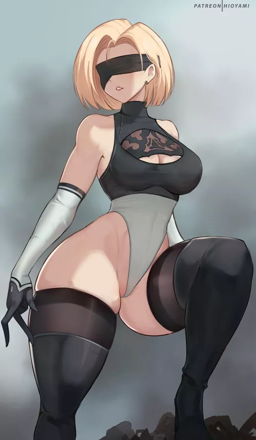 2B 18 [DBZ & Nier] by CheetahSperm18