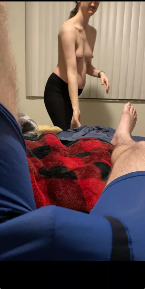 5 months pregnant first time by AmericanRussianYnCpl