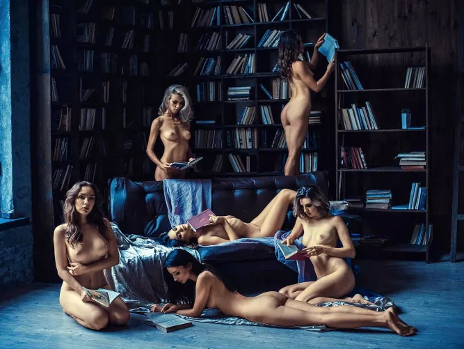 6 librarians by Nearby2902