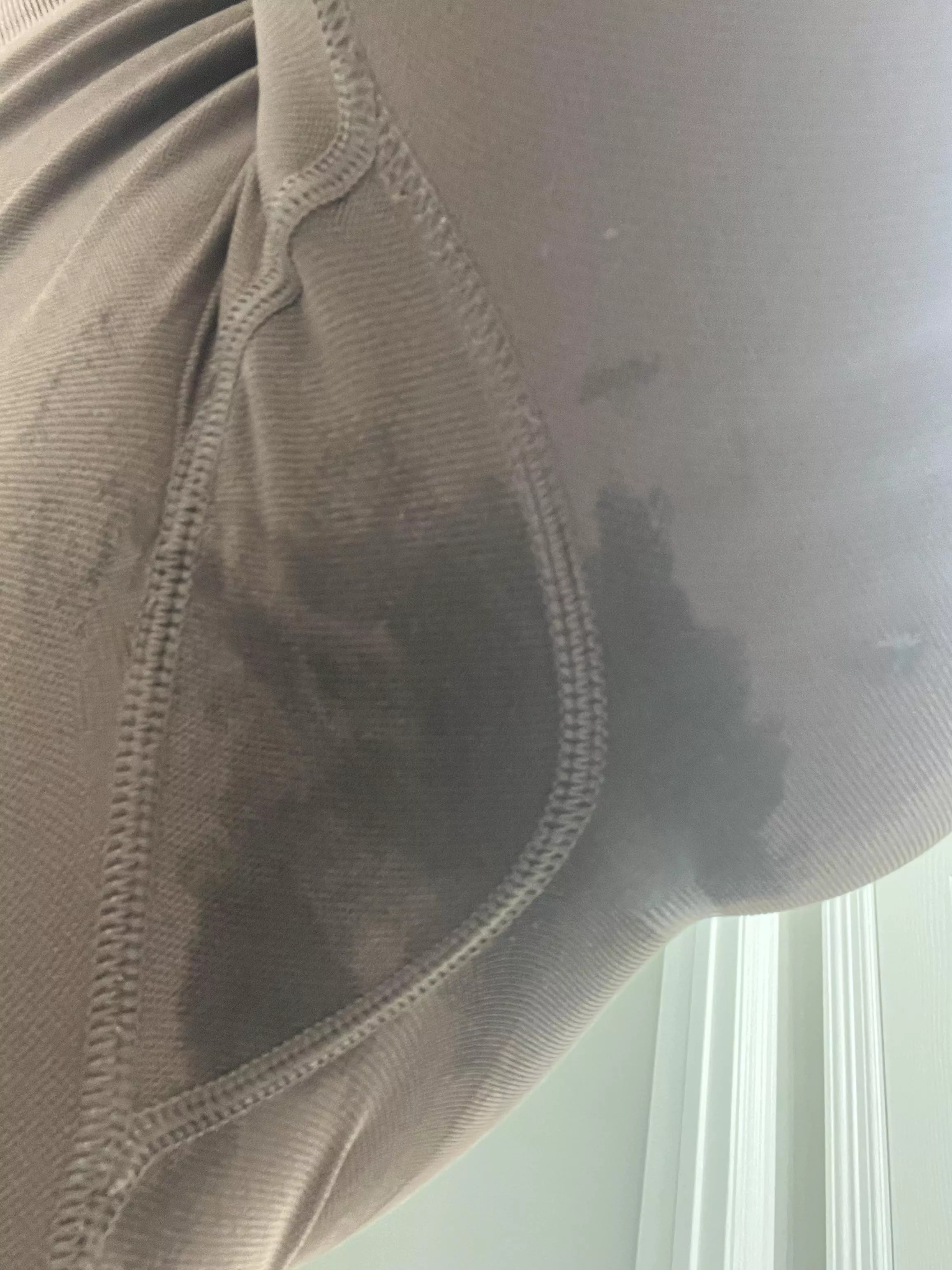 Accidentally made a mess in my workout shorts 😅 posted by Ashleyybeee