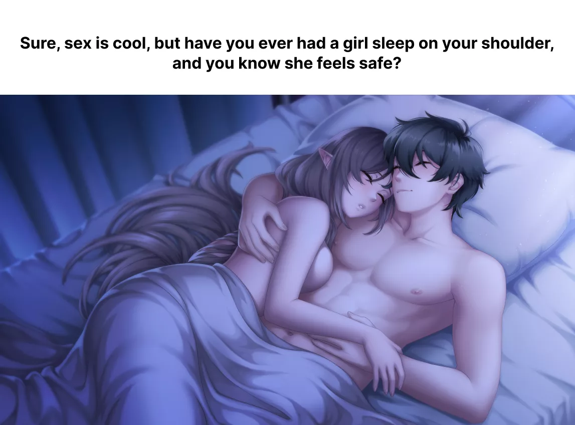 After sex cuddles [WANDERER] posted by WANDERER_GAME