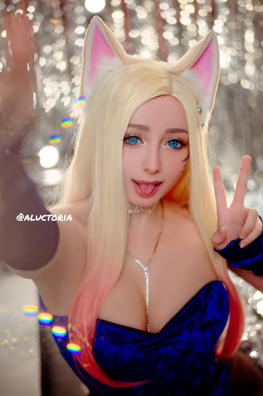 Ahri cosplay by Aluctoria posted by aluctoria_