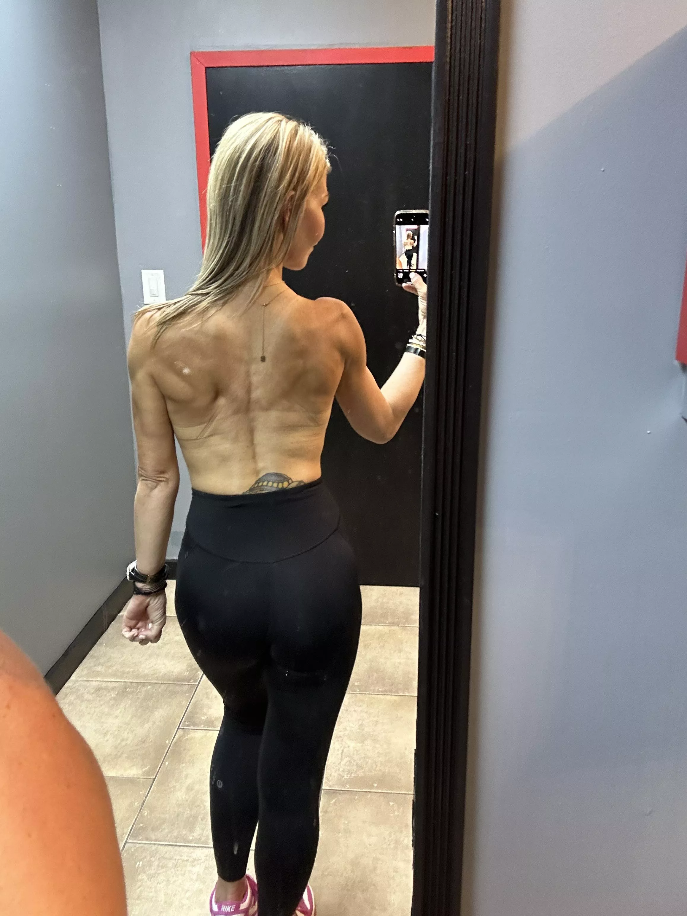 Backs can be beautiful as well! posted by fitnesswife1983