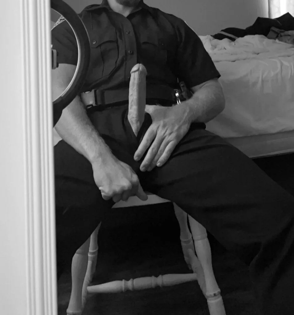 Big man in uniform  posted by OfficerDom_