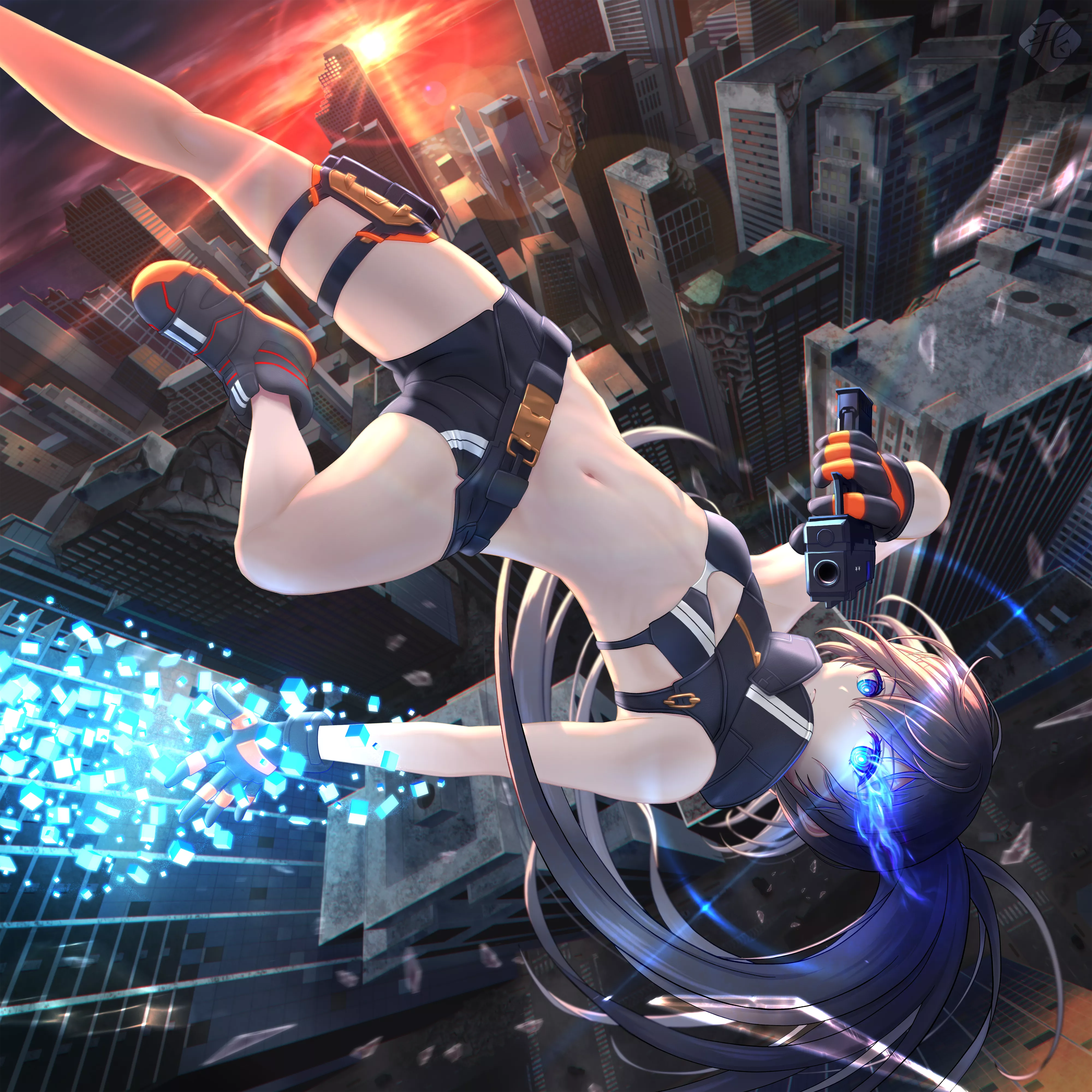 Black Rock Shooter Dawn Fall (Hanegaito) posted by NotSuitedForWoona