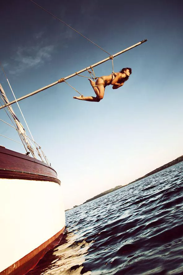 Boating bondage fun posted by rubber_bound