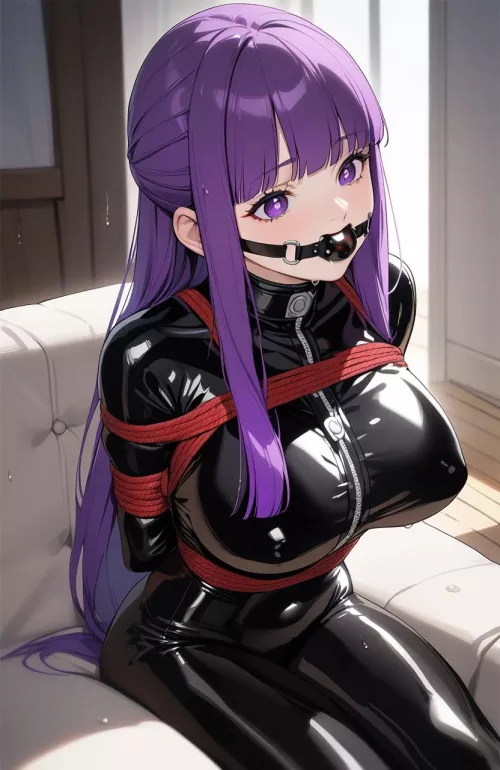 Bondage Fern [Frieren] by CheetahSperm18