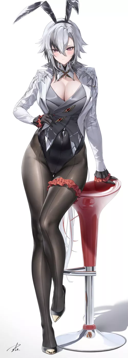 Bunny Arlecchino [Genshin Impact] by CheetahSperm18