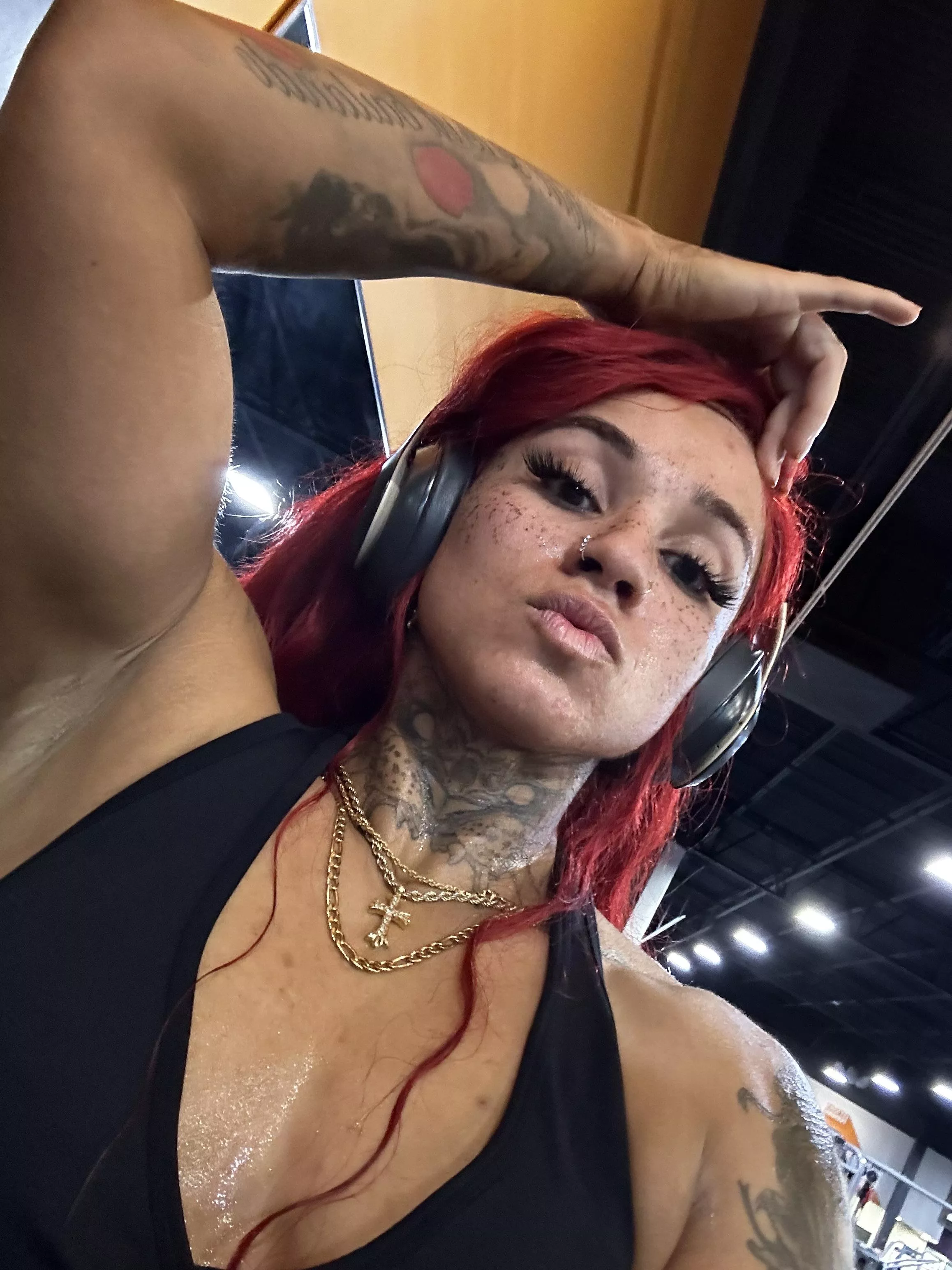 Do you wanna lick it now or later after gym session? posted by Alexia_Richard