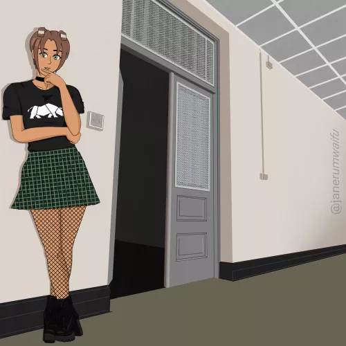 Empty Classroom [Original] by janerumwaifu