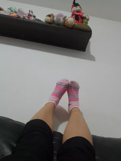 [F] I love love love, striped tights by alicealex22