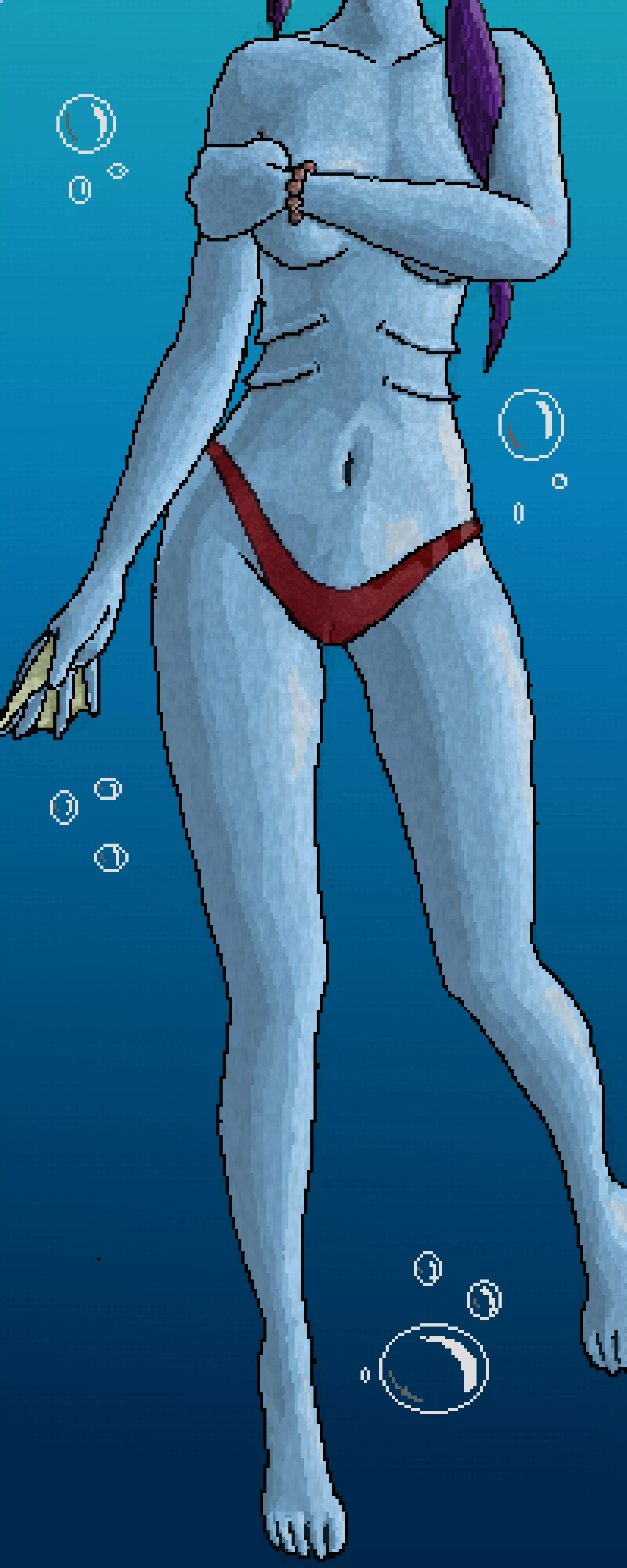 Fish'ish girl posted by CellReasonable2