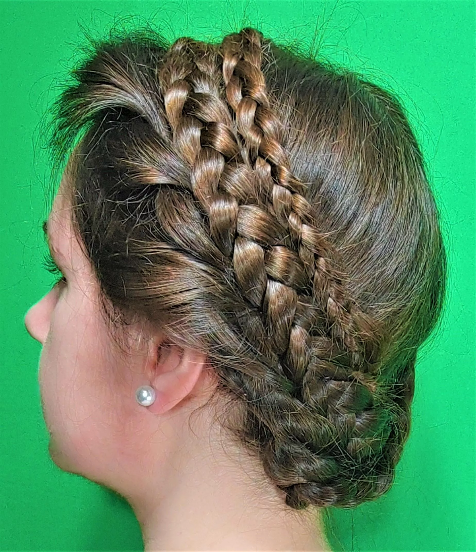 folk Hungarian hairstyle with braid posted by Alexa_Angelhair