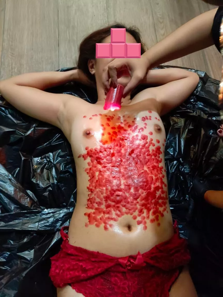 [F]reaky Friday: Candle Titties. posted by wretchfries