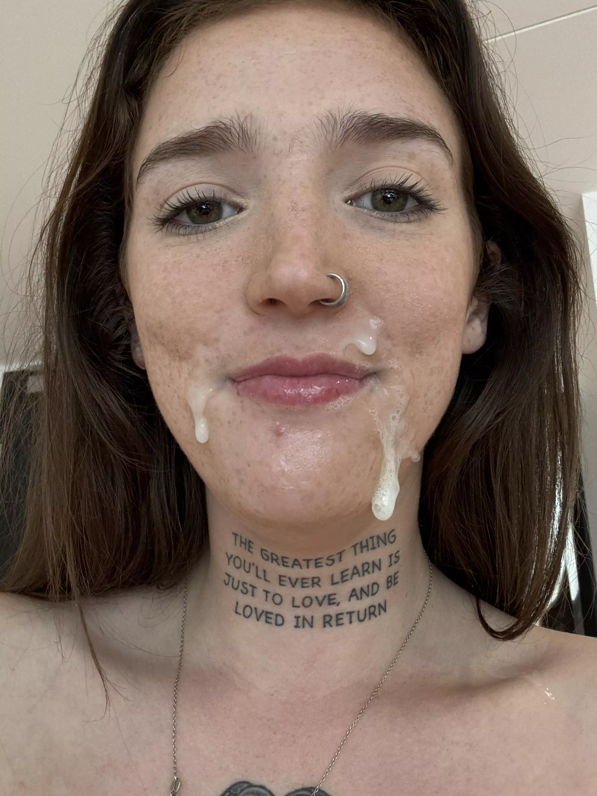Freckled faces are the best when it comes to cover them in cum: Change my mind posted by chaps_xx