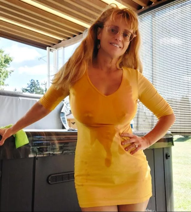 Got a little bit wet adjusting the tub posted by LanaRN69