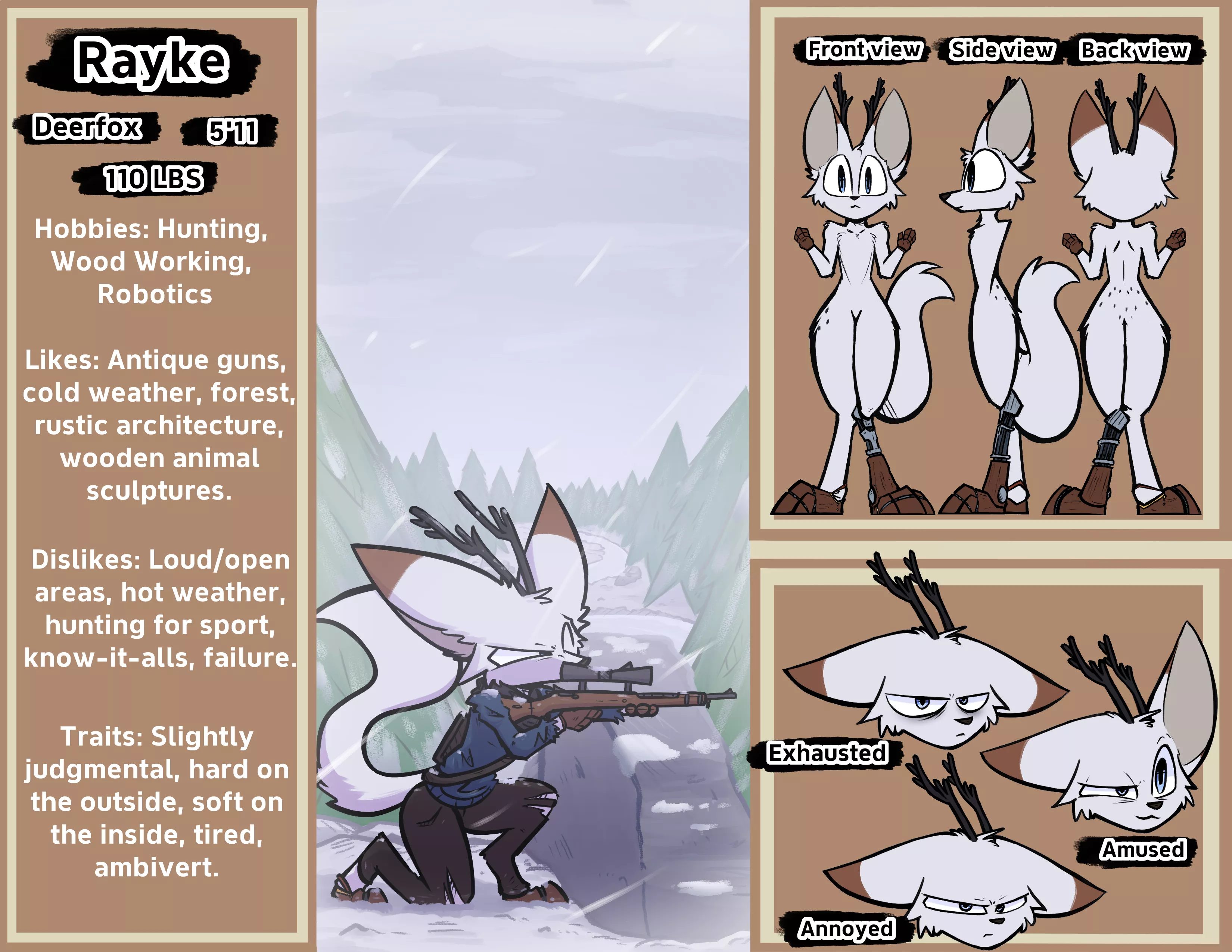 Got my first reference sheet commission, best use of my money. Art was made by Maxtorcito on Fiverr posted by Fishsayhi