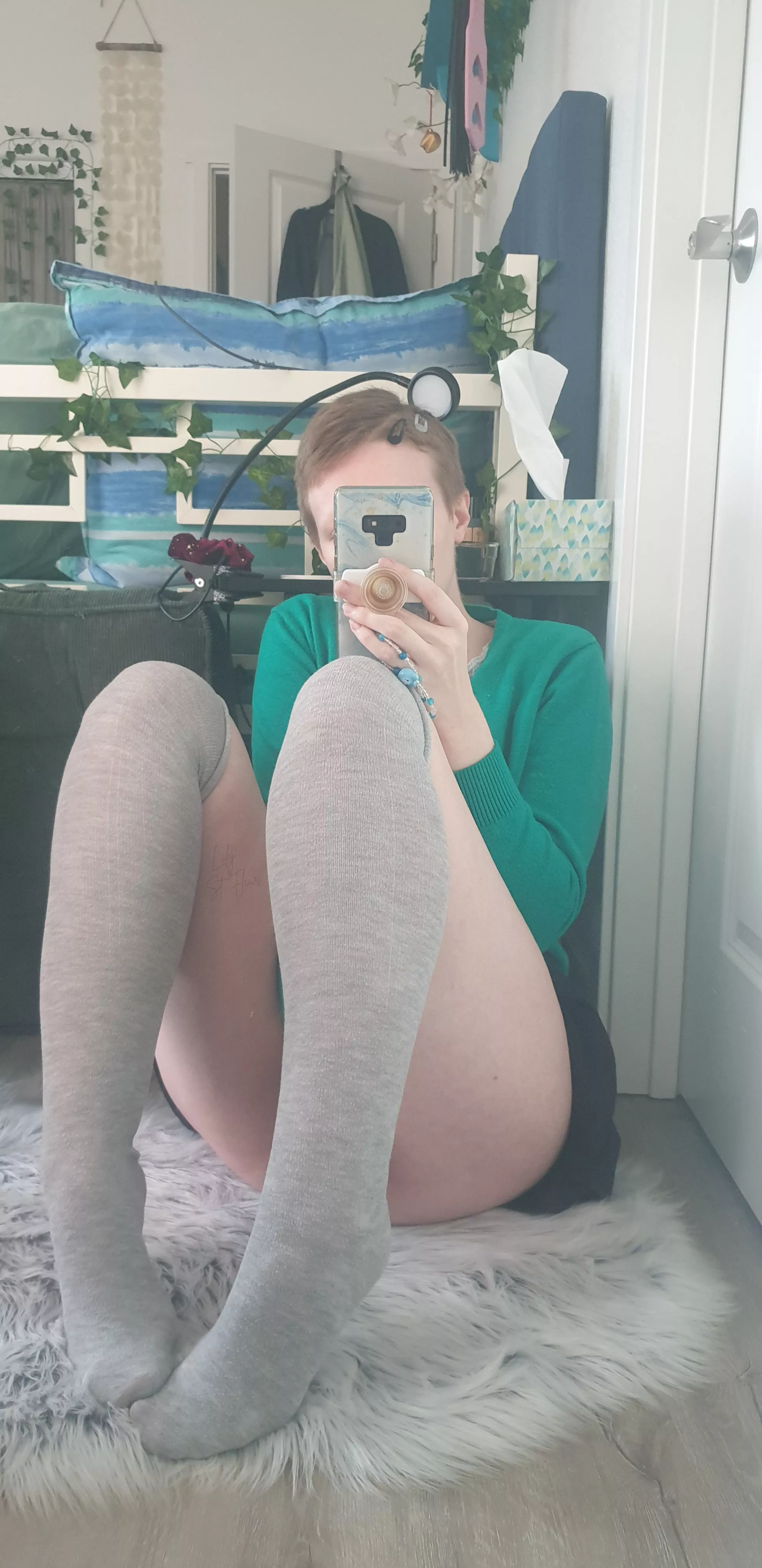 Grey like the skies today! posted by LilyStFleur