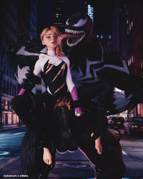 Gwen with Venom (RedVenom/Wtfsths) by Fit_Pound8772