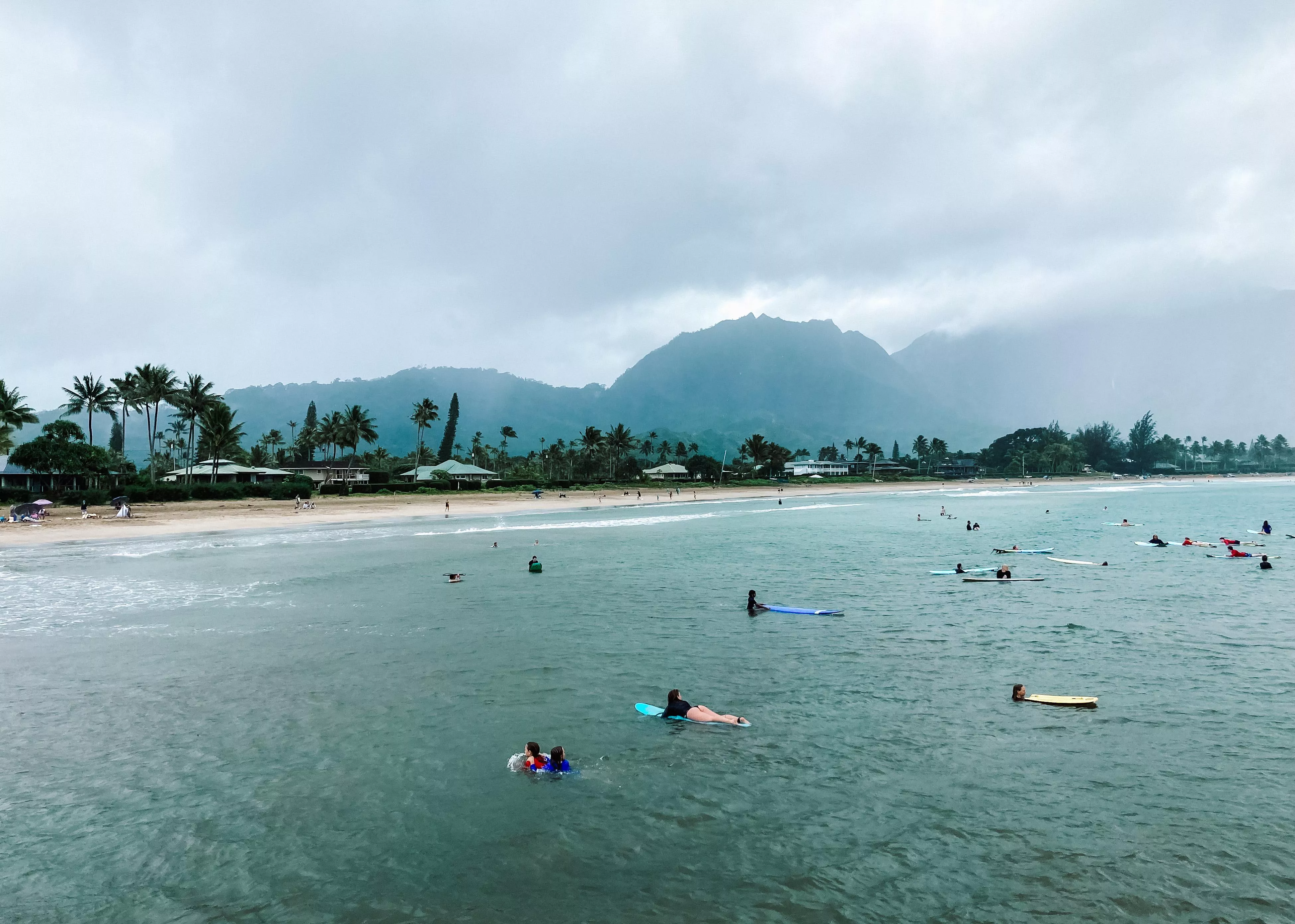 Hanalei Bay Beach [Kauai - Hawaii] ✨ posted by SpaceTraveller29