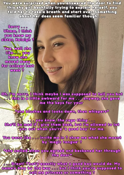 Hand-Me-Down Chastity Boy. by TwistedCaptions