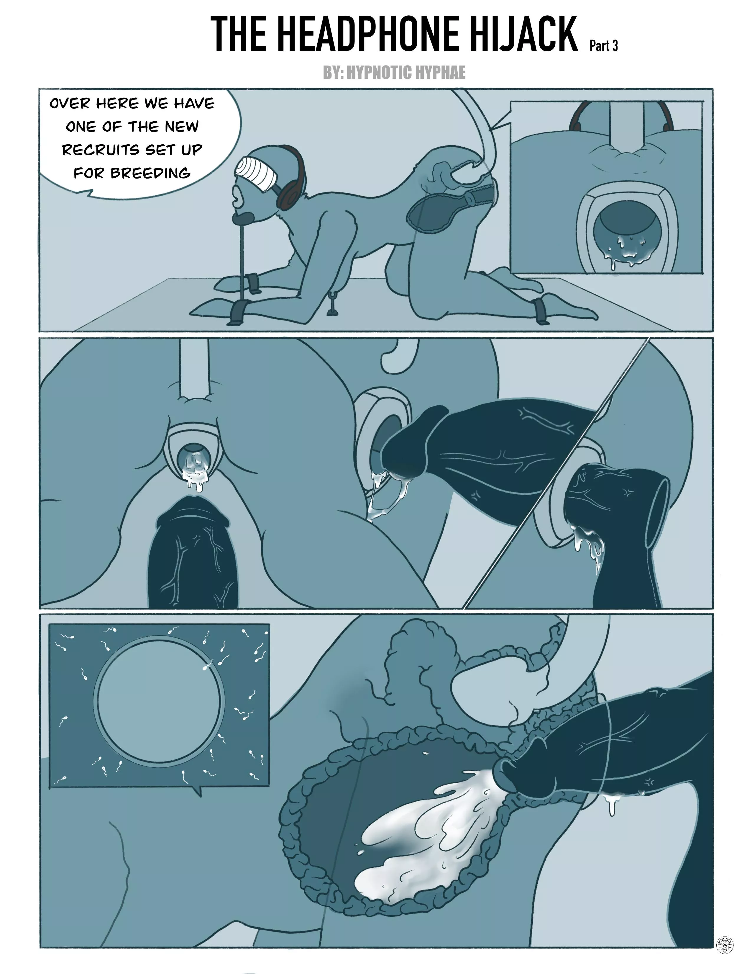 Headphone Hijack Pt.3 [OC][Hyonotic Hyphae][tech][mind control][breeding][alien][dronification] posted by HypnoticHyphae