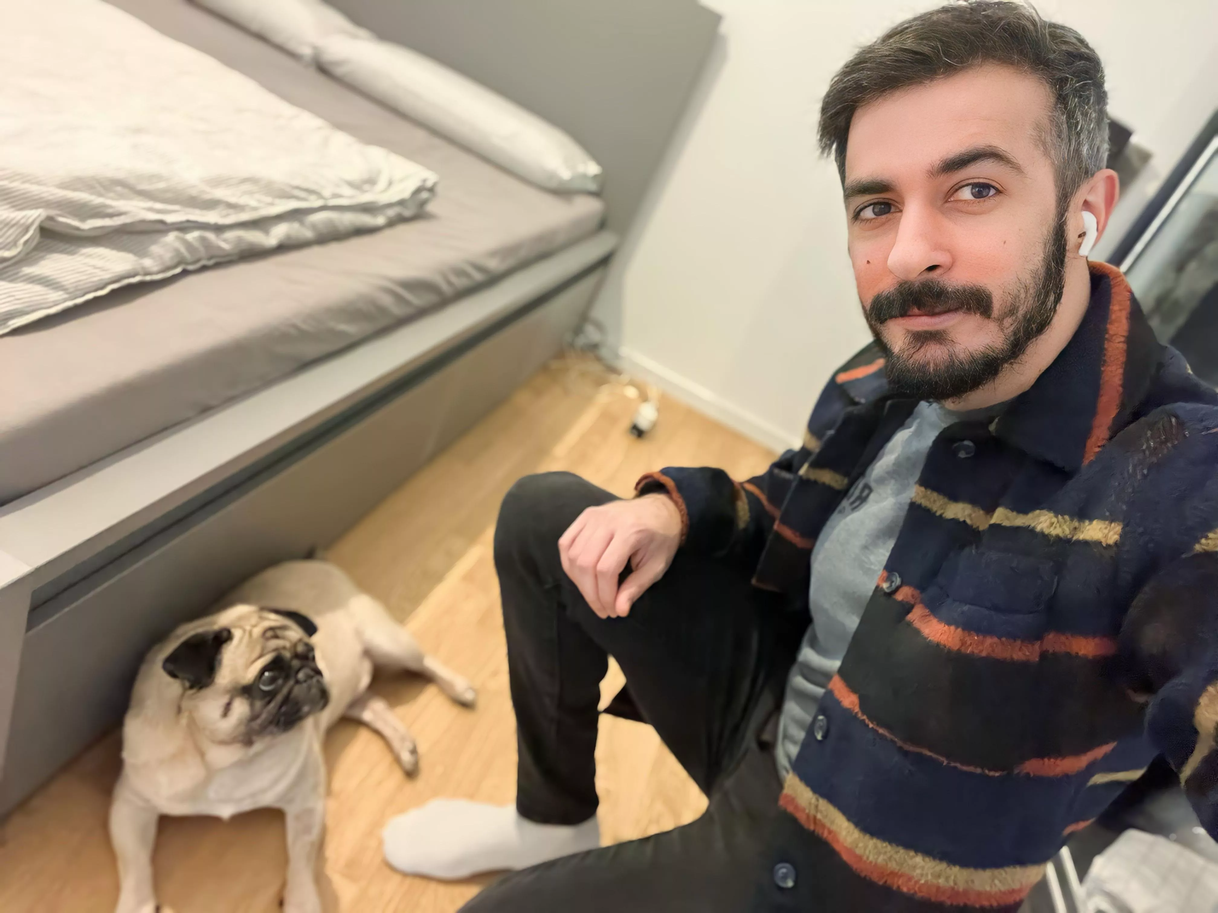 He’s literally waiting for me to say ‘’do you wanna go out?’’ 🐶  posted by hakikigulyabani