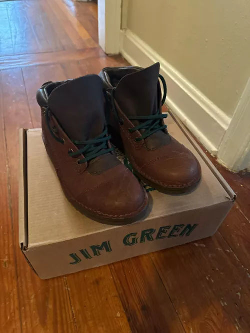 Jim Green Buffalo Skin Boots - How to Condition and Waterproof? by Late-Initial-6429