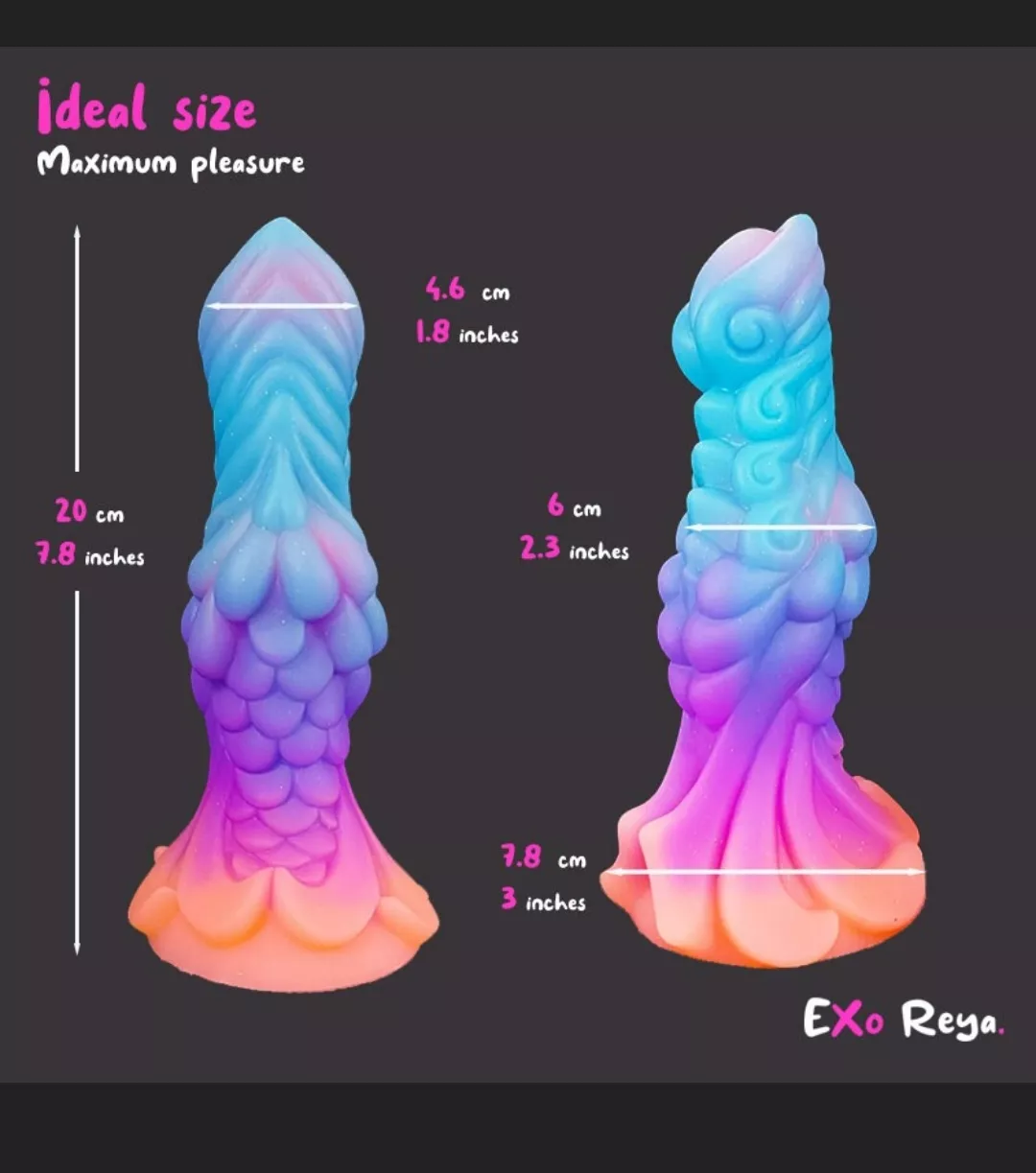 Just bought my first textured dildo! From Etsy posted by LydiaDarkness