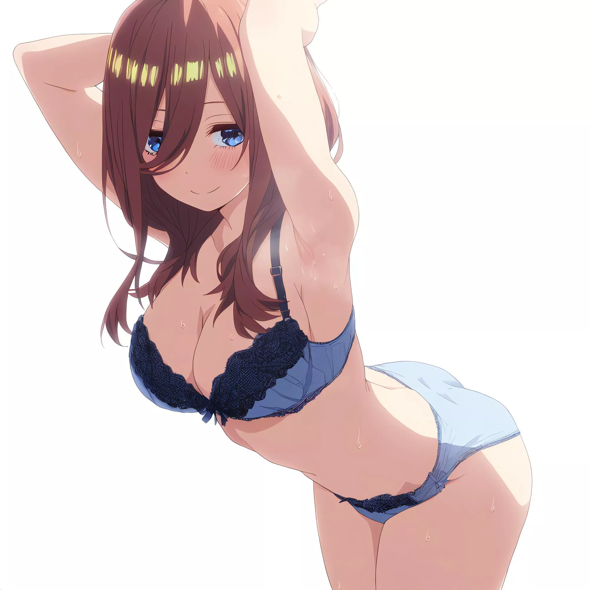 Lingerie Miku Nakano posted by virginsnake910