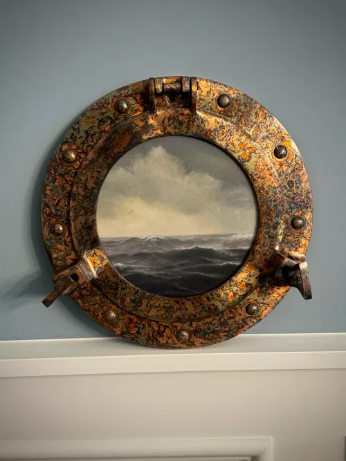 My little porthole painting by FlyingBuilder