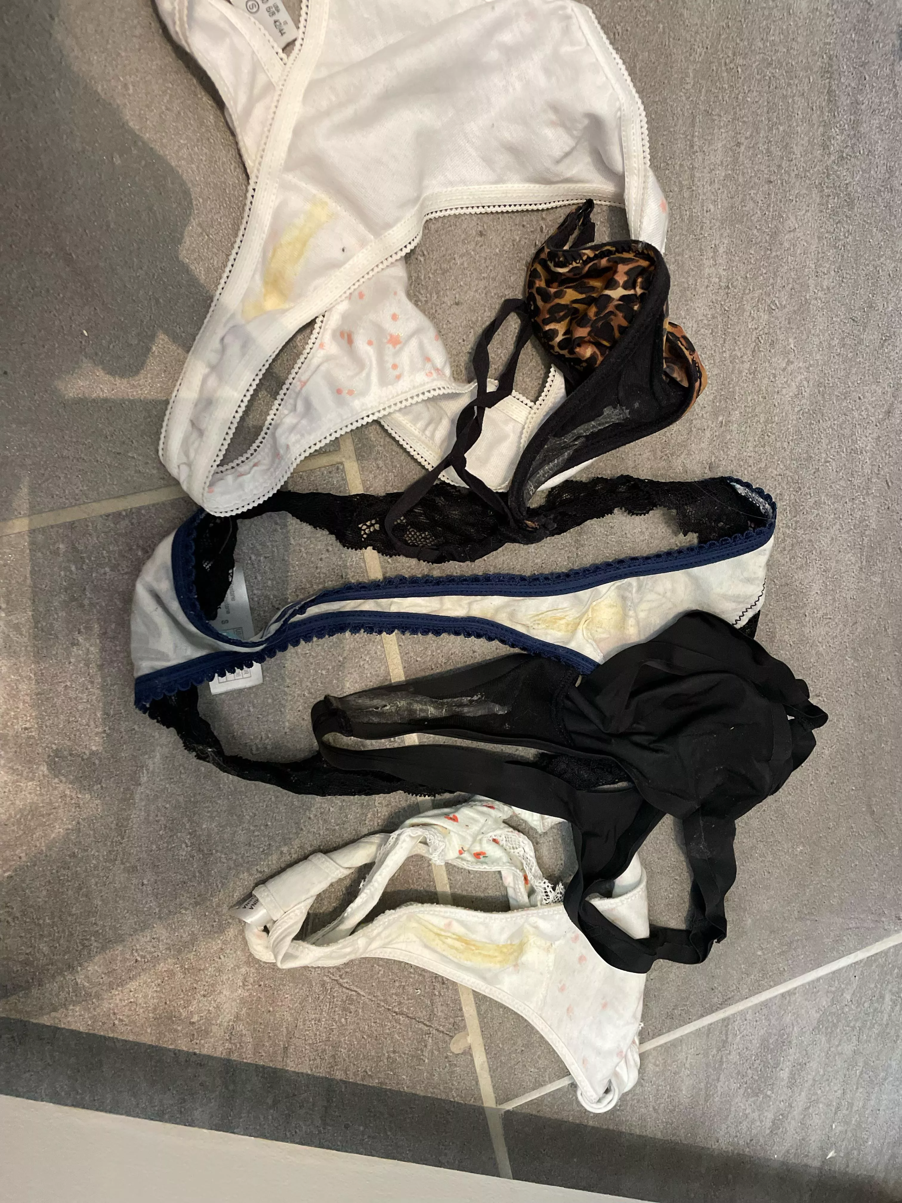 My panty pile from this week posted by Harpersummer