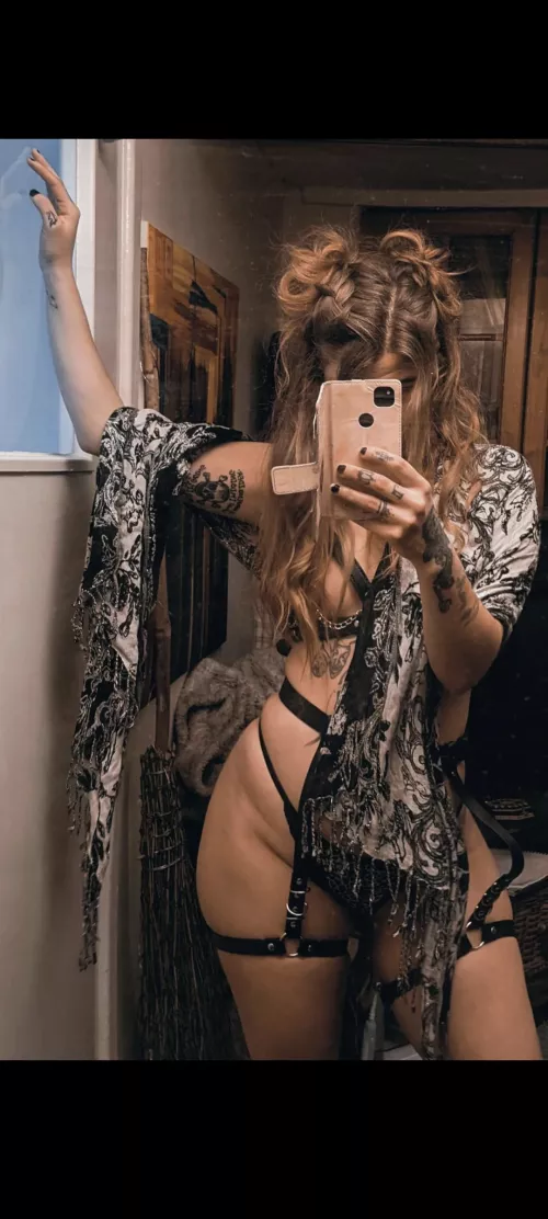 On your knees sweet baby. It's ritual time  by MagicForestNymph